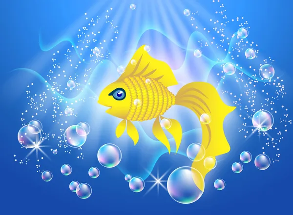 金鱼 — 图库矢量图片