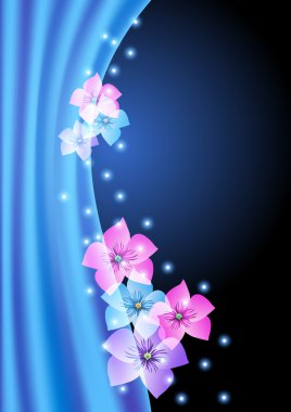 Flower background clipart