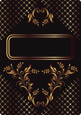 Background with ornament clipart