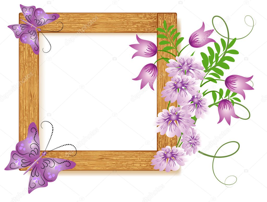 Design wooden photo frames