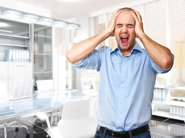 Office make me mad — Stock Photo, Image
