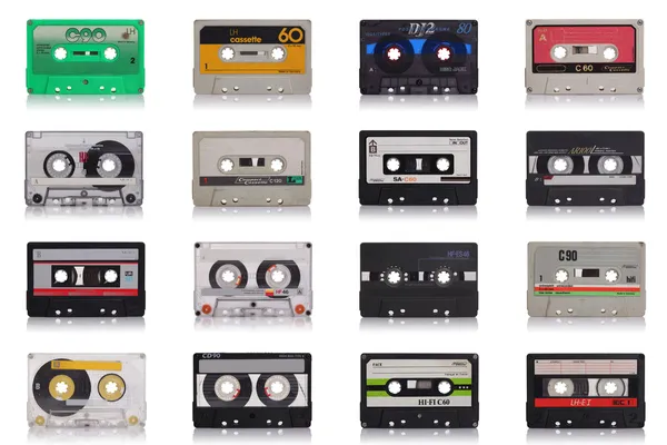 Cassete de música retro — Fotografia de Stock