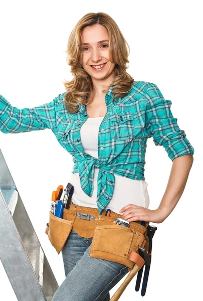 Carpenter at work — Stock Photo, Image