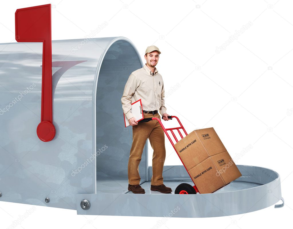 Home delivery — Stock Photo © jukai5 5718719