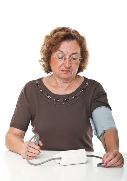 Pemeriksaan tekanan darah — Stok Foto