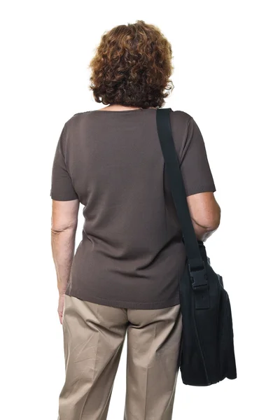 Visão traseira da mulher — Fotografia de Stock