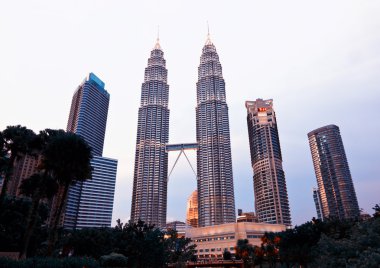 Petronas towers clipart