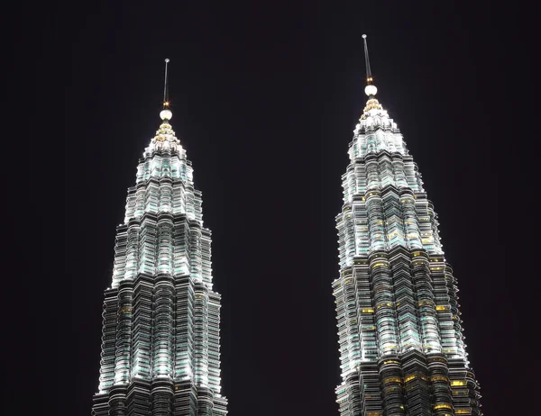 Petronas tower övre detalj — Stockfoto