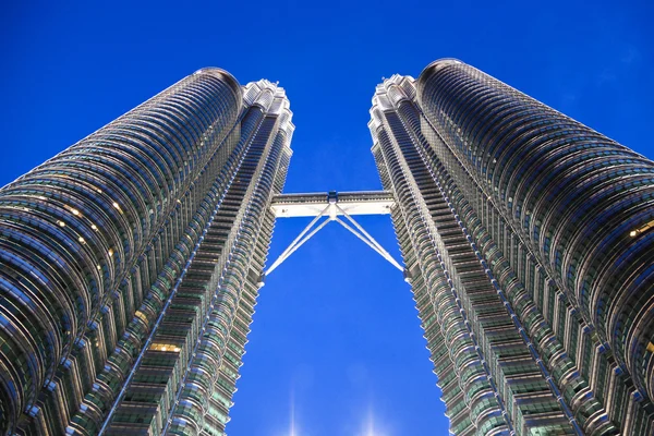 Petronas torre ponte detalhe — Fotografia de Stock