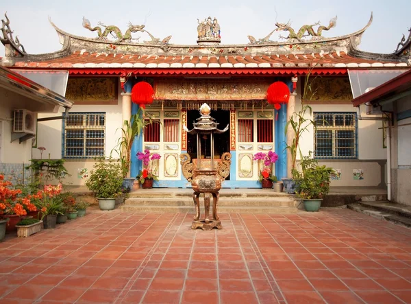 Ancestral temple i taiwan — Stockfoto