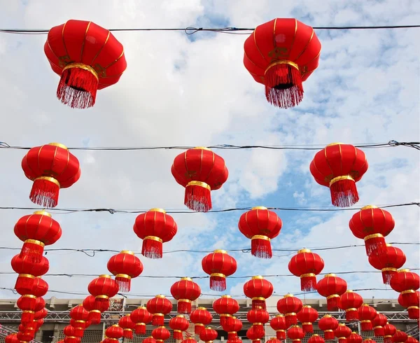 Kinesiska röda lyktan — Stockfoto