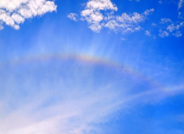 Rainbow against a Beautiful Sky — Stock Photo, Image