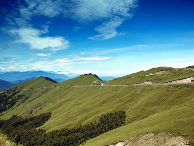 Alp yüksekte yola Tayvan