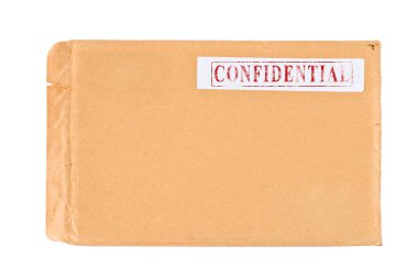 Confidential Contents clipart