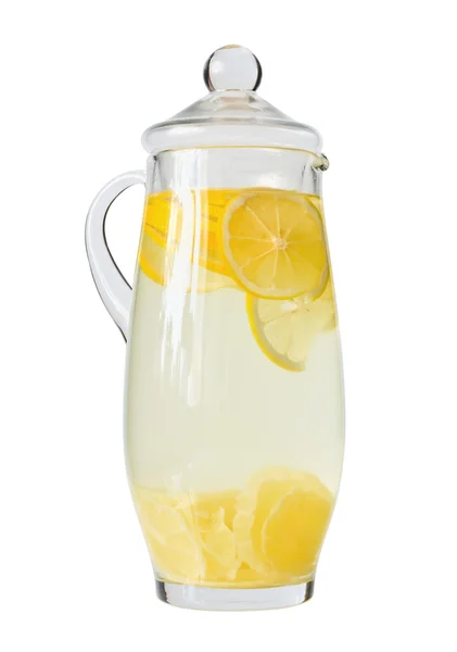 Lemonade Pitcher (with clipping path) — Stock Photo, Image