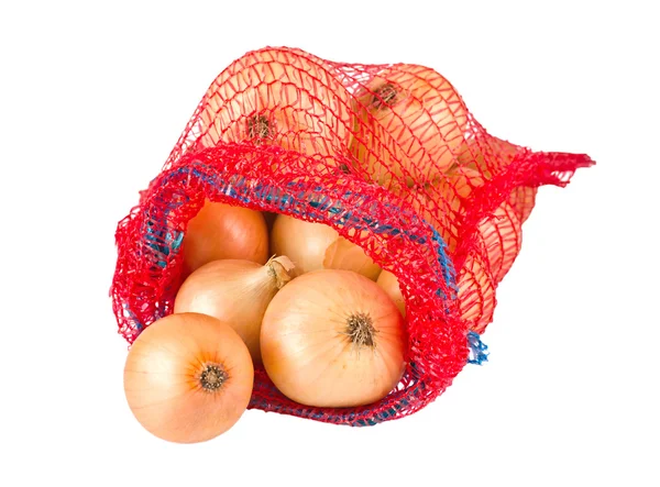 Cebollas frescas en paquete —  Fotos de Stock
