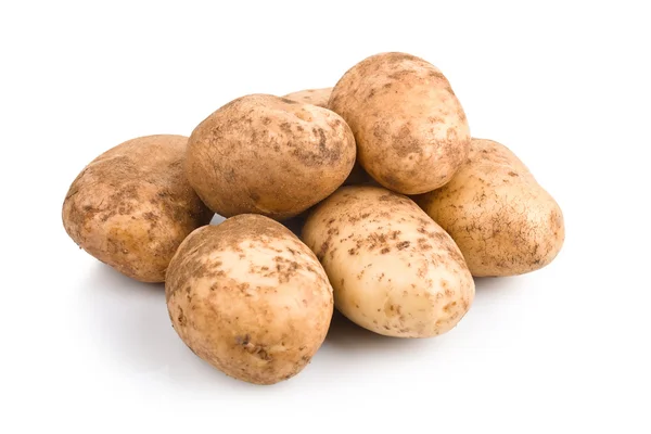 Świeże, surowe ziemniaki — Zdjęcie stockowe