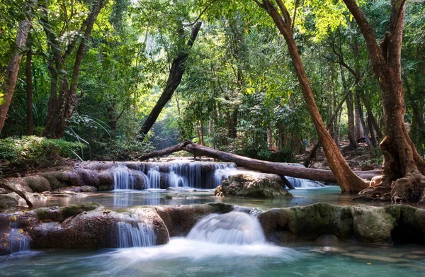 Beautiful waterfall cascades — Zdjęcie stockowe