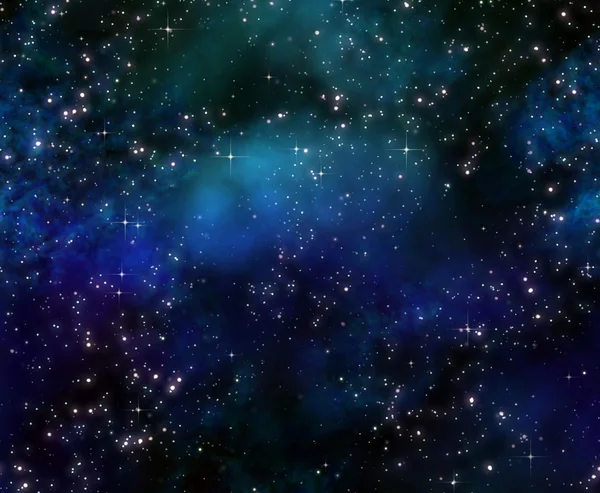 딥 스페이스 밤 하늘 — 스톡 사진