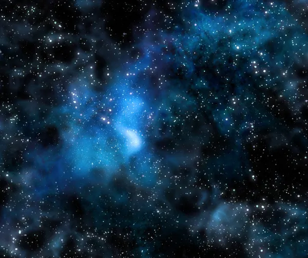 星空の深宇宙の星雲や銀河 — ストック写真