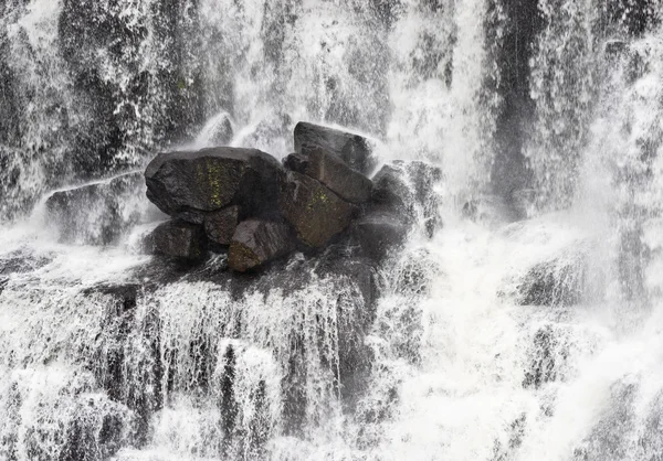 Rocks in waterfall — Stock Photo, Image