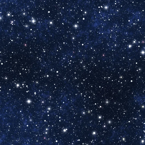 Estrela cheia céu noturno — Fotografia de Stock