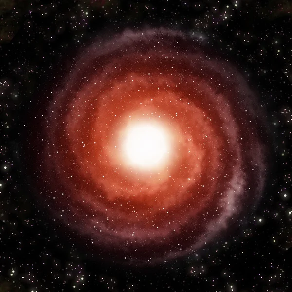 Galaxia espiral en el espacio exterior profundo —  Fotos de Stock
