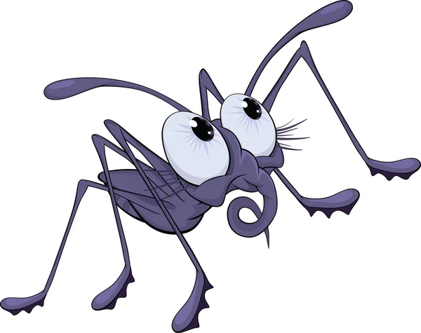 Piccolo ragno. Cartone animato — Vettoriale Stock