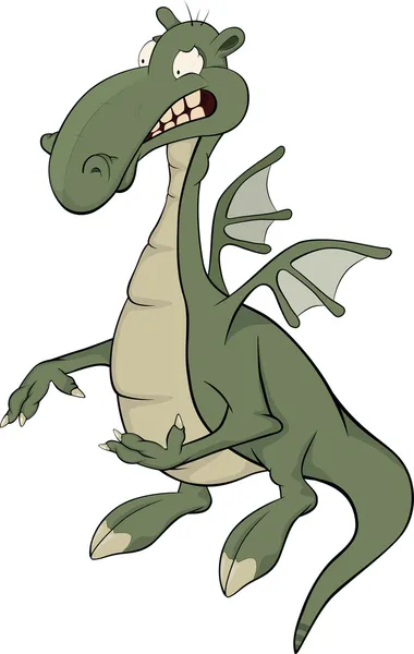 Dragon. Dessin animé — Image vectorielle