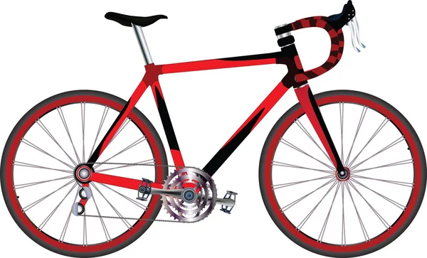 スポーツ自転車 — ストックベクタ