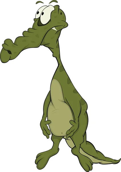 Crocodilo. Desenhos animados —  Vetores de Stock