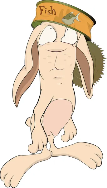 Rabbit. Desenhos animados — Vetor de Stock