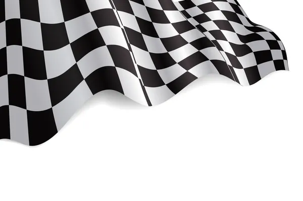 Flag chequered — Wektor stockowy