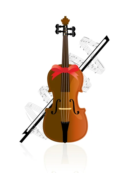 Violine — Stok Vektör