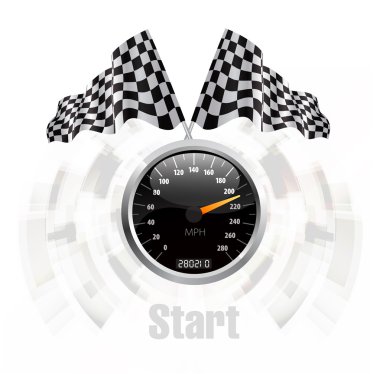 Speedometer background clipart