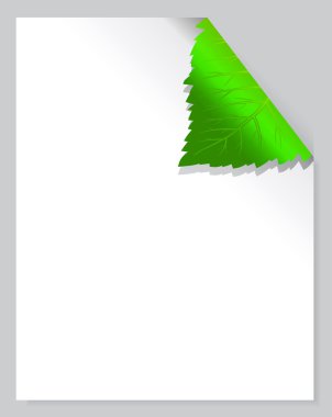 Leaf Page clipart