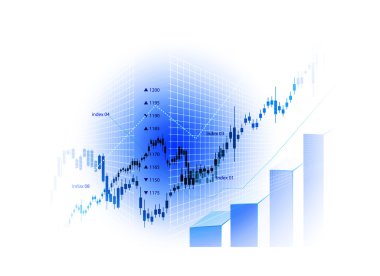 Stock Market Chart clipart