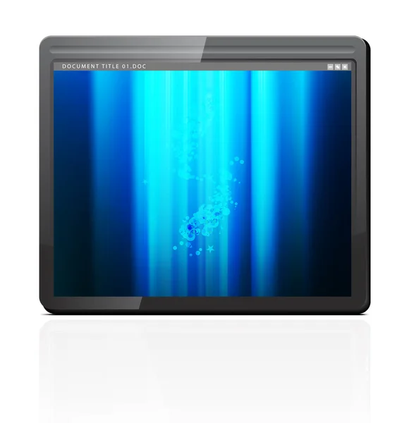 Touchpad ou Tablet PC — Image vectorielle