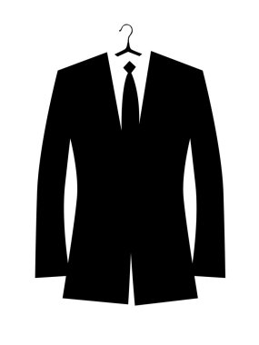 Man's jacket for your design clipart