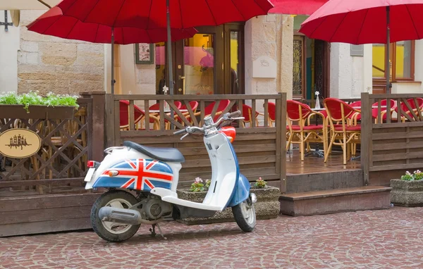 Oude scooter — Stockfoto