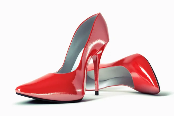 Female evening shoes — Stock Photo, Image