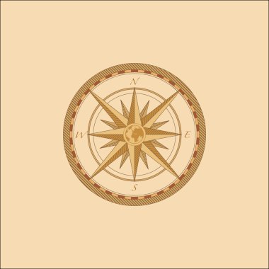Compass Windrose clipart