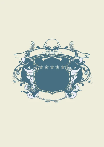 Wappenschild — Stockvektor