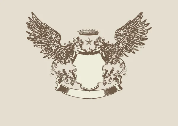 Wappenschild — Stockvektor