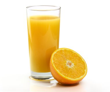 Orange juice clipart