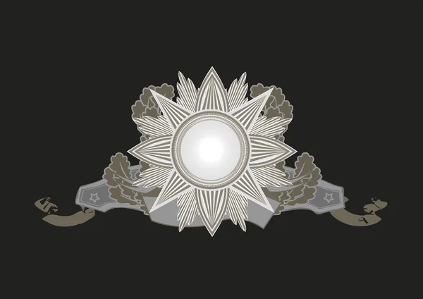 紋章のフレーム — ストックベクタ