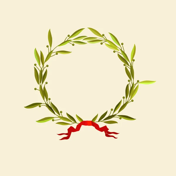 stock vector Laurel wreath