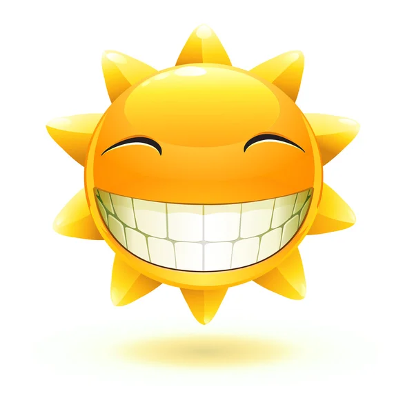 幸せな夏の太陽 — ストック写真