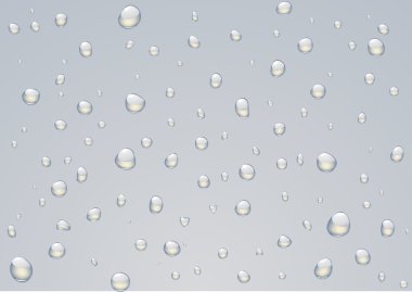 Rain drops clipart