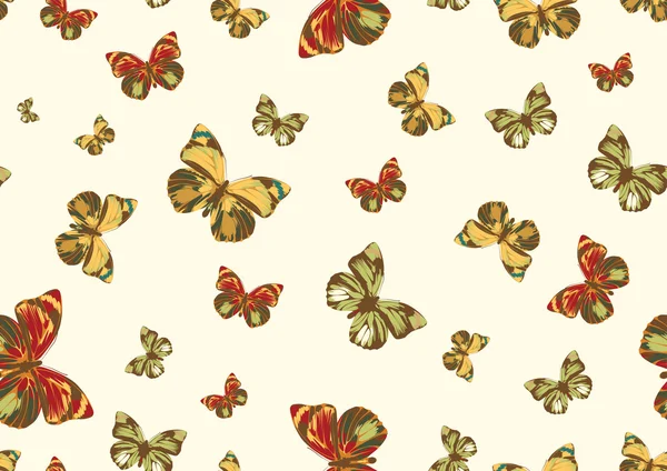 Funky butterflies — Stock Vector